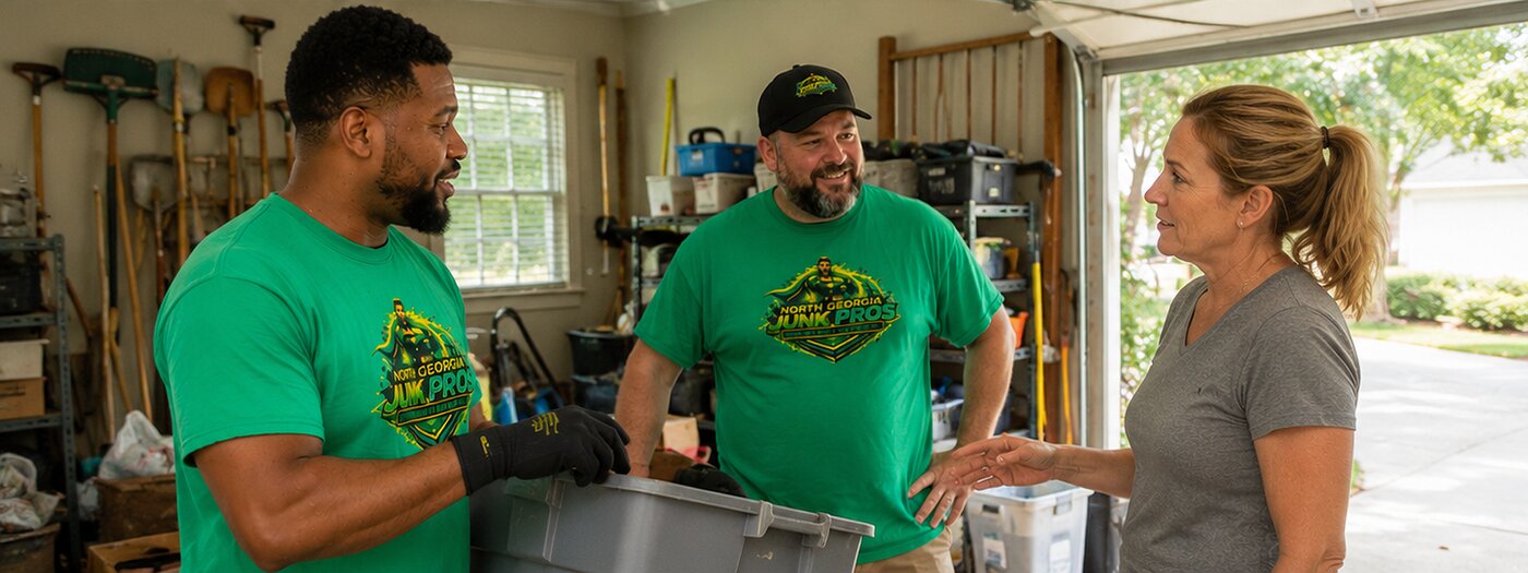North Georgia Junk Pros crew in Gainesville