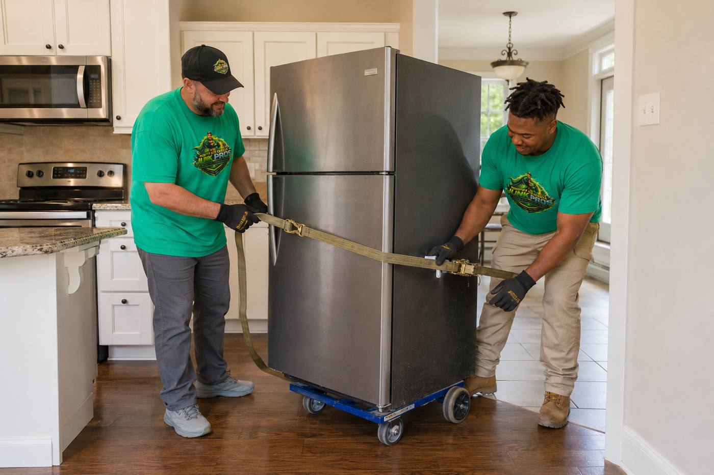 North Georgia Junk Pros crew at work